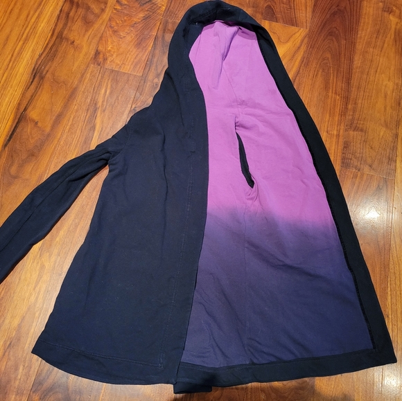 Lululemon Awareness Wrap Cardigan Jacket size 4 Black - Picture 2 of 4